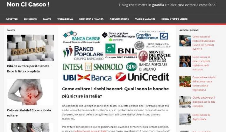 noncicasco.it pagina iniziale